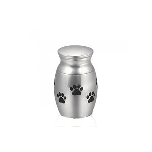 Handcrafted European Style <b>Cat</b> Paw Cremation <b>Urn</b> Personalized Metal Vase for Human & Pet Ashes Decorative Memorial for Adults - Product Image 1