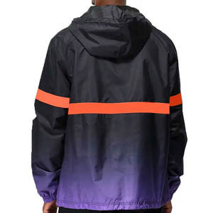 Veste coupe-vent d'extérieur avec logo personnalisé vestes coupe-vent imperméables grande taille vestes pour hommes 2026 coupe-vent - Product Image 4