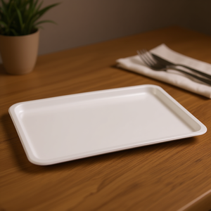 Bandeja Desechable de Melamina Vivenzi Produzioni, 35x25cm, Blanca 907, para Vajilla y Artículos de Mesa - Product Image 3