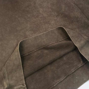 Top Trending New Arrival Antique Custom Oversized Vintage Hoodies <b>for</b> Men Blank Vintage Drop Shoulder Hoodie - Product Image 4