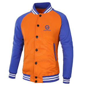 Veste de Baseball Homme Grande Taille en Gros – Qualité Supérieure, Écologique, Respirante, Coton/Laine, Logo Personnalisable sur le Devant, Idéale pour l'Extérieur - Product Image 1