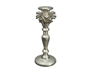 ชุดเชิงเทียนสีเงิน2ชิ้นทำด้วยมือเชิงเทียนอะลูมิเนียมชุบโลหะทำด้วยมือสำหรับขายส่ง - Product Image 3