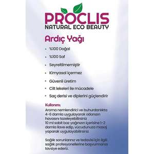 PROCLIS Set de Aceites Esenciales Naturales, 3 Piezas, Aceite de Bayas de Enebro 30ml, Turquía - Product Image 4