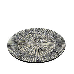 Último diseño de placa de cargador de metal y nácar/placa de exposición para restaurante y decoración de bodas por WONDER OVERSEAS - Product Image 2