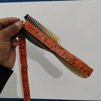 Peigne à cheveux en corne de bœuf véritable fait main de qualité supérieure, naturel, lisse, démêlant et antistatique, au meilleur prix