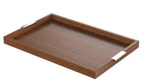 Bandeja de madera decorativa para servir comida, vajilla decorativa para el hogar, diseño personalizado disponible - Product Image 2