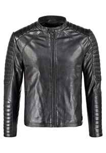 Veste en cuir de vachette de haute qualité, confortable, respirante, durable, élégante, col montant, décontractée, pour tous les jours, taille 4XL - Product Image 2