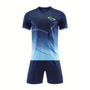Uniforme de Fútbol Personalizado Sublimado Transpirable de Último Diseño, Nuevo Modelo 2025, Servicios OEM, Uniformes de Fútbol Ajustados - Product Image 2