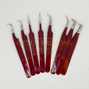 Meilleur Cils Anti-Magnétiques GETUP BROSONS IMPEX 90 Boot /Curve /Volume avec revêtement en poudre rouge et argenté sur le dos - Product Image 1