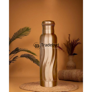Ayurvedic Copper Bottle by Tradebyd Classic Design for Health-Focused Lifestyle and Versatile Everyday Use - Product Image 1