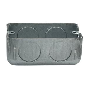 Caja de Conexiones de Acero Galvanizado de Alta Resistencia de 2.0 mm de Espesor, Siete Orificios de 3/4\", Resistente a la Corrosión y al Fuego, para Instalaciones Eléctricas - Product Image 2