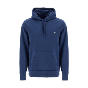 Sudadera con capucha de algodón pesado unisex con logotipo bordado, sudadera elegante y duradera para todas las estaciones, calidez para cualquier ocasión - Product Image 1