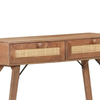 Table console en bois fabriquée à la main sur mesure par OEM pour le salon décoratif disponible en Inde à un prix raisonnable