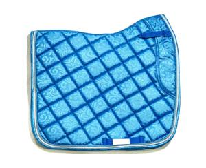 Manta de Silla de Montar Clásica de Algodón Premium, Color Personalizado, Forro de Polialgodón, Correa de Mano, Textura Suave, Bordes Resistentes - Product Image 1