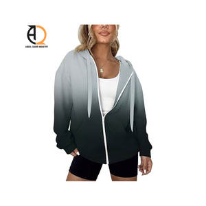 Sudaderas Holgadas Extra Grandes Personalizadas para Mujer, de Felpa, Color Sólido, con Capucha, Talla Grande - Product Image 1