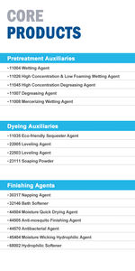 44196 Agent textile de fixation pour les colorants réactifs en coton améliorant la solidité des couleurs au frottement humide - Product Image 3