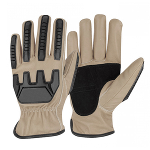 Vente en gros Gants de mécanicien en cuir robustes sur mesure Gants TPR de haute qualité pour l'extérieur - Product Image 1