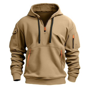 Usine vente printemps fermeture éclair hommes à capuche Outwear sport pull à capuche Offre Spéciale hommes loisirs sweats à capuche - Product Image 3