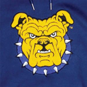 เสื้อฮู้ดแบบสวมหัวมี350ผ้าฟลีซ GSM ผ้า40% โพลีเอสเตอร์สีกรมท่า NC A & T โลโก้ออกแบบได้ตามต้องการ - Product Image 6