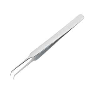 Juego de pinzas para pestañas injertadas al por mayor, punta de fibra de alta calidad para extensiones de pestañas, tipo de Punta puntiaguda - Product Image 1