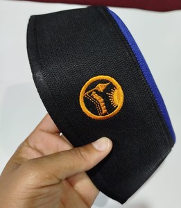 Gorra de oración musulmana bordada personalizada de alta calidad, sombrero rojo, azul, negro y blanco en Bangladesh - Product Image 3