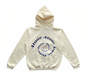 Sweat à capuche à fermeture éclair complète Impression bouffante Vêtements graphiques Services de conception Mélange de coton Sweat à capuche col irrégulier Sweat-shirt et sweat à capuche pour hommes - Product Image 3