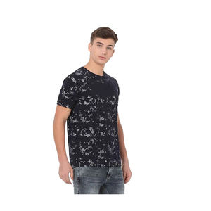 การออกแบบที่กําหนดเองสีทึบแขนสั้นคอกลมลําลองลายเสื้อยืดระเหิดสําหรับผู้ชาย - Product Image 6