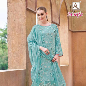 Venta al por mayor de material de vestido estampado de algodón Cambric, colección de catálogo completo para fiestas informales disponibles a precios competitivos - Product Image 1