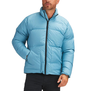 Veste matelassée personnalisée 2026 – Veste gonflée sur mesure pour homme, doudoune décontractée en duvet de canard, manteau d'hiver - Product Image 1