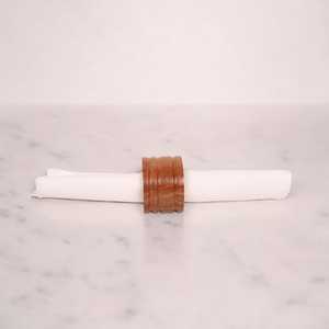 Ronds de serviette, ronds de serviette en rotin, ronds de serviette en osier, décor de table - Product Image 2