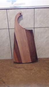 Tabla de cortar de frutas y verduras de queso y Pizza de madera de diseñador de estilo moderno bloque de charcutería de corte de lujo a bajo precio - Product Image 3