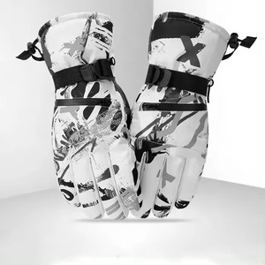 Gants de ski d'hiver pour hommes de haute qualité coupe-vent et imperméables en coton chaud-Meilleur prix! - Product Image 2