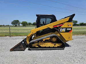 2018 Caterpillar 289D Skid Steer Loader Machines approuvées EPA à haute efficacité avec accessoires et composant de noyau de moteur - Product Image 6