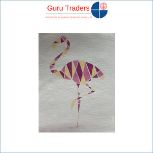 100% algodón hecho Comfort Fit O-cuello pecho impreso niñas camiseta de los principales fabricantes y exportadores de la India a un precio asequible - Product Image 3