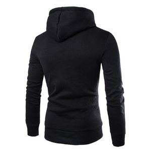 Vente en gros de sweats à capuche pour hommes pulls streetwear pour hommes sweats à capuche personnalisés sweats à capuche de couleur unie pour hommes - Product Image 2