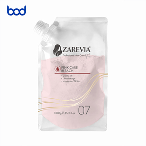 ZAREVIA Polvere Decolorante Rosa Professionale Forte e Delicata per Riflessi dei Capelli - Product Image 1