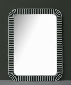 Handmade Modern <b>Round</b> Shaped Bone Resin and <b>Wood</b> Wall <b>Mirror</b> Bulk Selling for Wall Decoration for Exporters Glass Material - Product Image 3