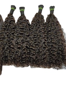 Virgin Curly I Tips Micro Links Cuticle Aligned Wholesale Human Hair Extensions Free Sample Raw Brazilian Vendor DHL Shipping US - Product Image 6