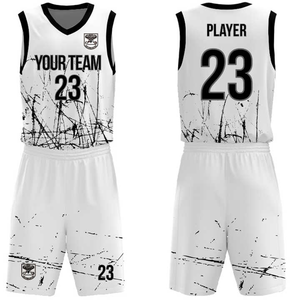 เสื้อบาสเก็ตบอลทีมออกแบบได้เองชุดบาสเก็ตบอลสำหรับวัยรุ่น - Product Image 1