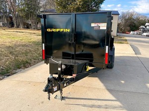 Impressionnante remorque à benne hydraulique 6x12 avec côtés de 4 pieds (2) essieux 5,200lb remorques à benne basculante remorques agricoles - Product Image 4