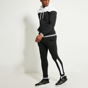 2025 83% coton 17% vente en gros personnalisé hommes 2pc ensemble dernière conception impression bonne qualité survêtement/survêtements pour unisexe - Product Image 1