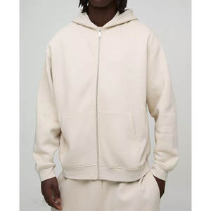 Sudadera con capucha de algodón 100% de gran tamaño Unisex de la mejor calidad, logotipo personalizado, ropa de hombre en blanco de peso pesado con cuello con capucha, patrón sólido - Product Image 4