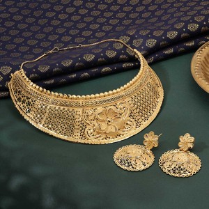 ชุดเครื่องประดับทองเหลือง14K 18K 24K ปรับแต่งได้ปานกลางได้ - Product Image 2
