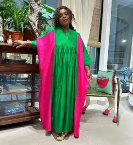 Hot Selling Latest Designs Collection Woman Moroccan African Long kaftan Dresses for women's