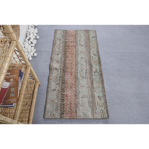 2.1x4.3 ft Turkish Rug, Rug, <b>Red</b> Floral Rug <b>Wool</b> - Product Image 1
