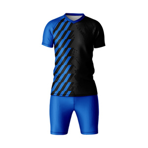 Kit de fútbol transpirable personalizado con técnica de corte automatizado Servicio OEM Camisetas de fútbol sublimadas y conjuntos de uniformes - Product Image 3