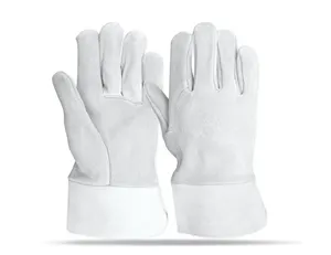 皮革山羊皮安全工作手套高级舒适轻薄手套客户驾驶员手套