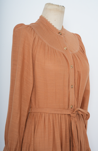 YXD155<span class=keywords><strong>เด</strong></span><span class=keywords><strong>รส</strong></span>ยาวสีทึบขอบกว้างปรับเอวได้สายรัด<span class=keywords><strong>ผ้า</strong></span><span class=keywords><strong>ลินิน</strong></span>2026 Eid TikTok <span class=keywords><strong>IG</strong></span> ปรับแต่งได้ขายส่ง - Product Image 5