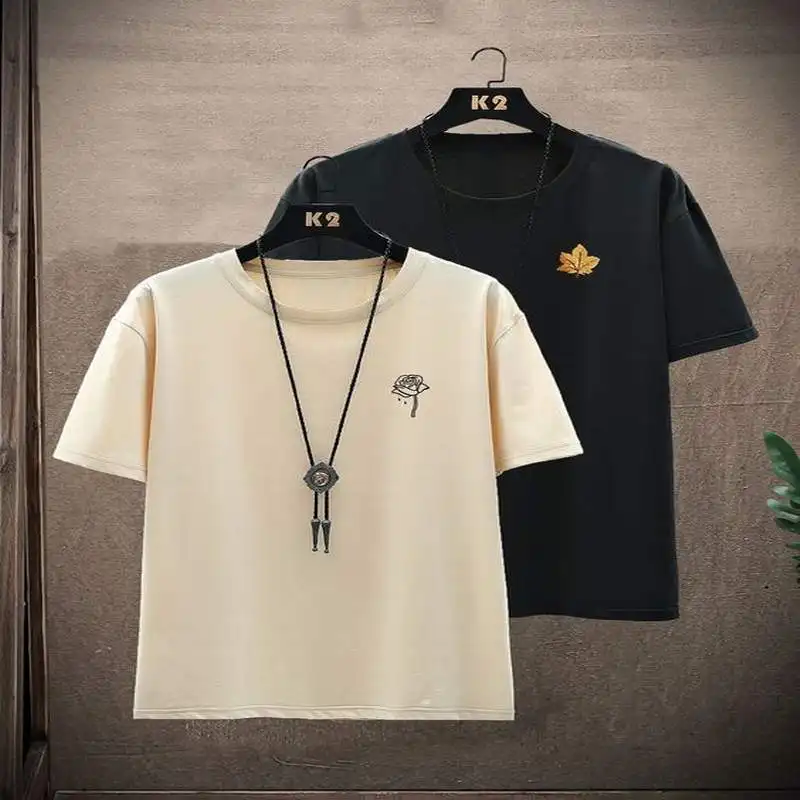 Short Sleeve Custom v neck t shirts men Printed Slim Fit Zip Lapel Pullover polo shirts custom logo Men's Polo Shirts