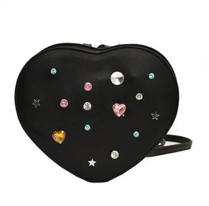 กระเป๋าสะพายไหล่แฟชั่นผู้หญิงหนัง PU รูปหัวใจ - Product Image 2